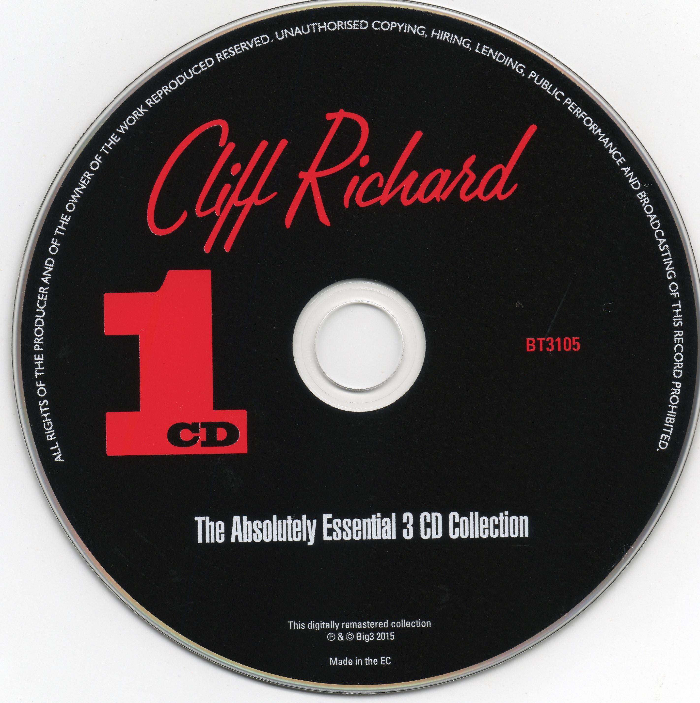 Cliff Richard The Absolutely Collection : CD1